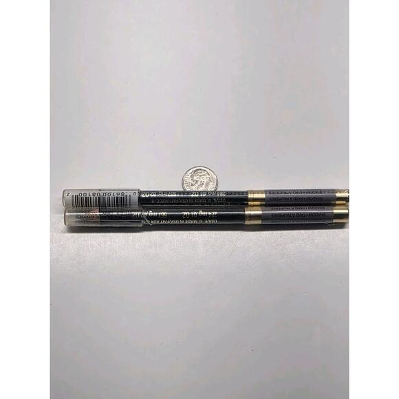 Max Factor EYE Shadow Liner Pencil DUO 601 OYSTER / BLACK ONYX New 2 Pack - Picture 3 of 7